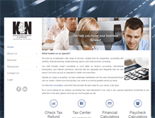 Tablet Screenshot of kncpas.com
